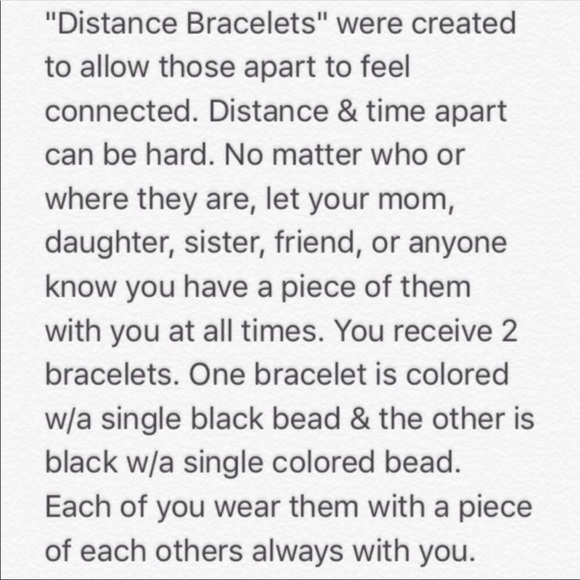 Distance Bracelets - Picture 4 of 4